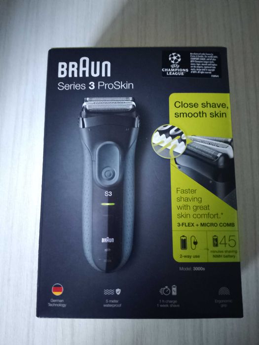 Aparat de Ras Electric pt Barba si Cap - Braun Serie 3