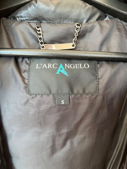 Черно пухено яке с гъши пух L’arcangelo