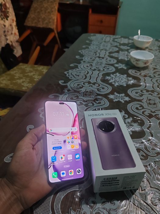 Honor X9c 5G 8+8/256gb(2025)ideal iwlawi zur aybi yuq tozza telefon