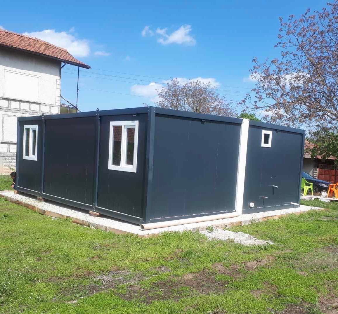 6х7м контейнер за живеене сглобяема къща
