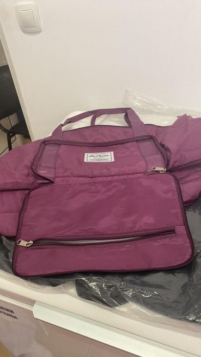 Чанта с уголемяващо се дъно с цип - 100% непромокаема материя