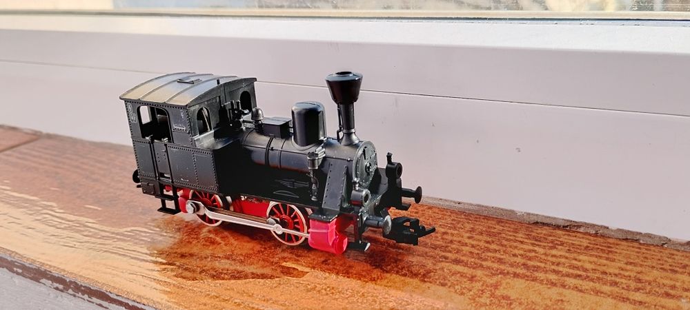 Locomotiva abur trenulet electric Fleischmann HO