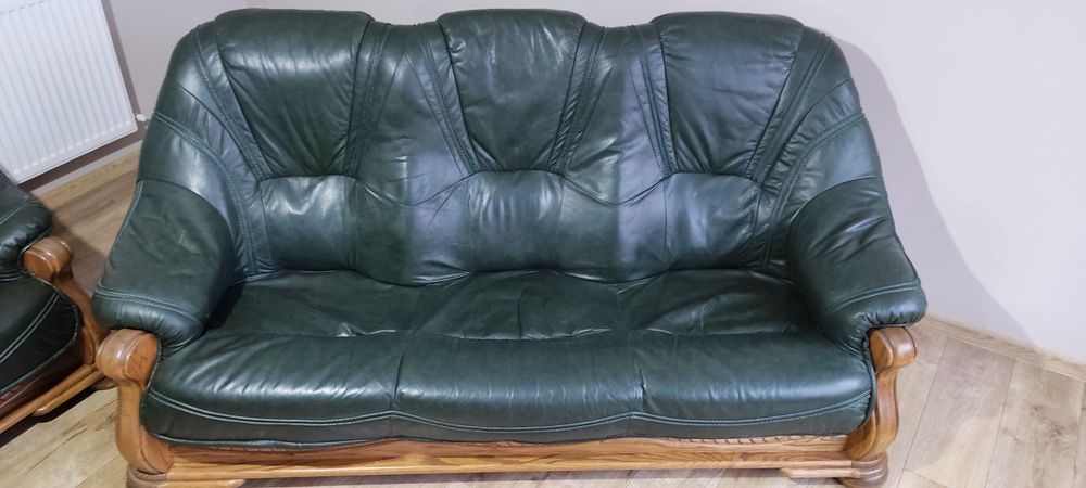 Fotolii 3 2 1 din piele naturala