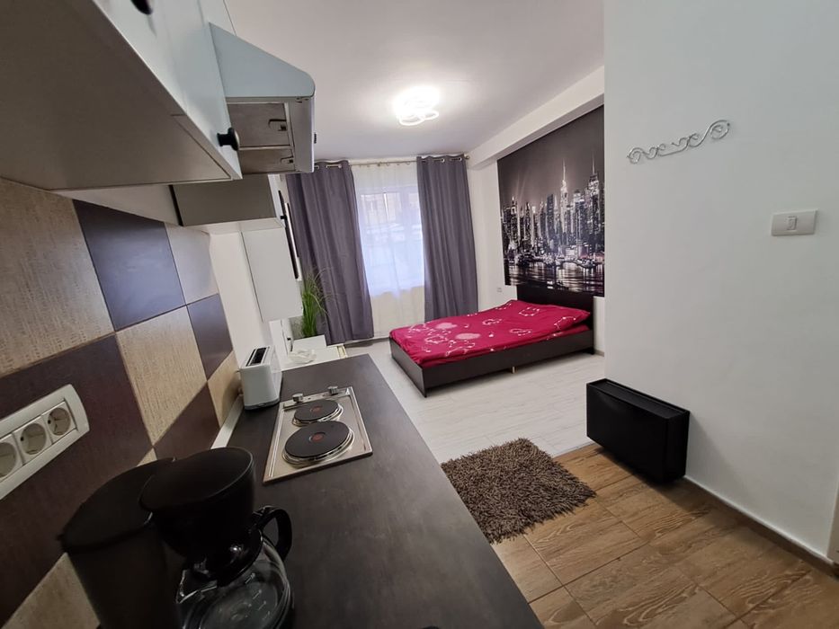 Garsoniera chirie regim hotelier (cu pat matrimonial)