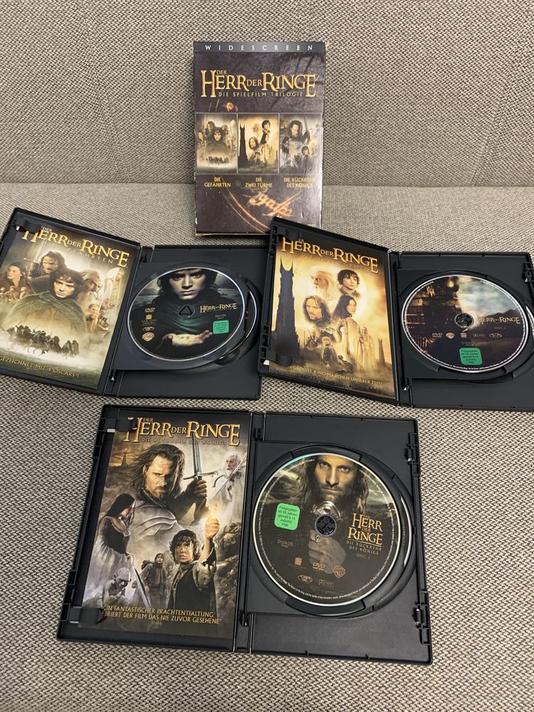 Colectie DVD originala Stapanul Inelelor