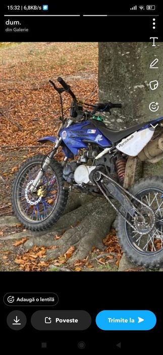Vând cross 125cc sau schimb cu atv