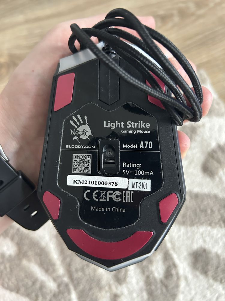 Клавиатура HyperX Alloy Origins 65 Red Switch