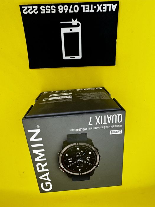 Alex-TEL® Garmin Quatix 7 Saphire Sigilat Nou