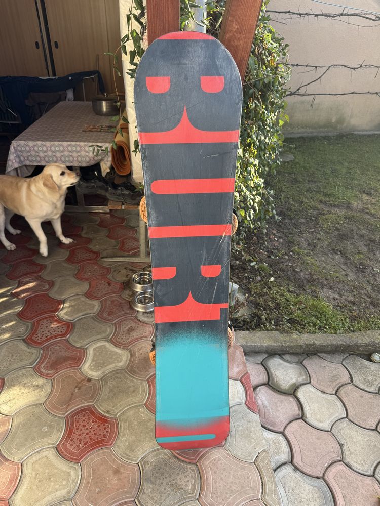 Placa burton 155 cu boots si legaturi