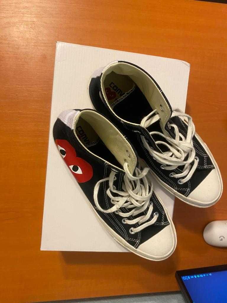 Converse Chuck Taylor All Star 70 Hi
Comme des Garcons PLAY Black CDG