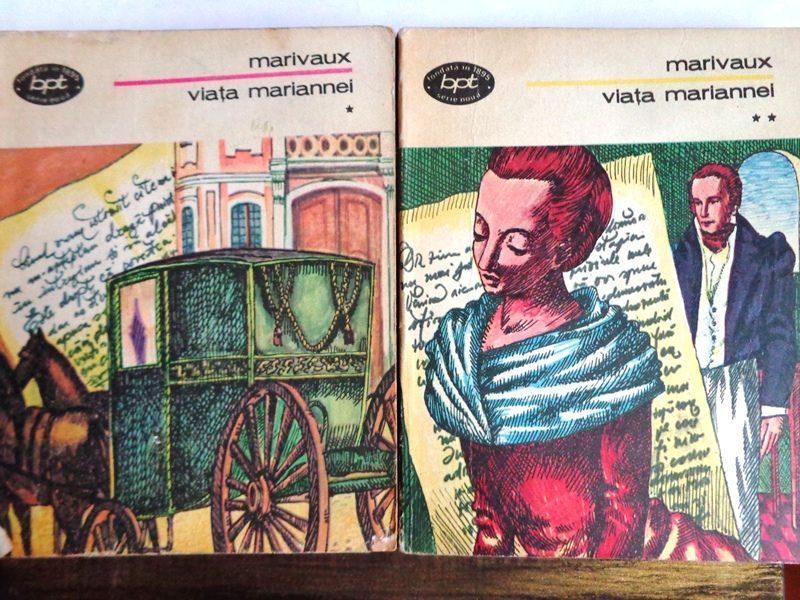 Roman Viata Mariannei doua volume de Marivoux