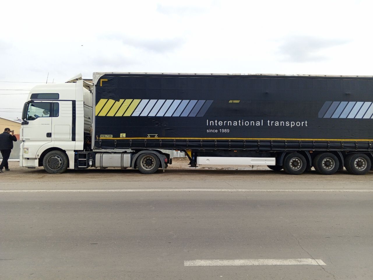 Man tgx mega 2018 га 2018 прицеп wielton 105 kub