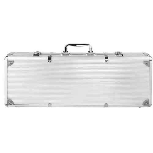 Премиум покер комплект Texas Holdem в алуминиев куфар, 500 казино чипа