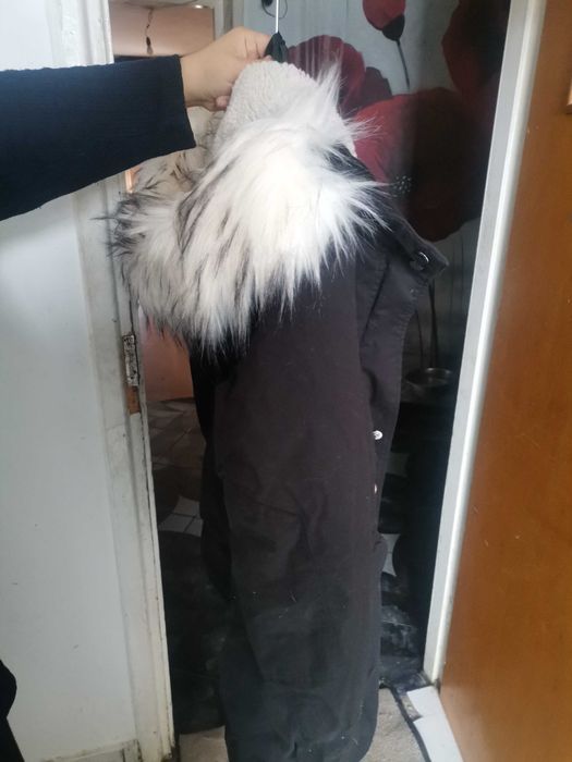 Geaca de blugi îmblănită Berska