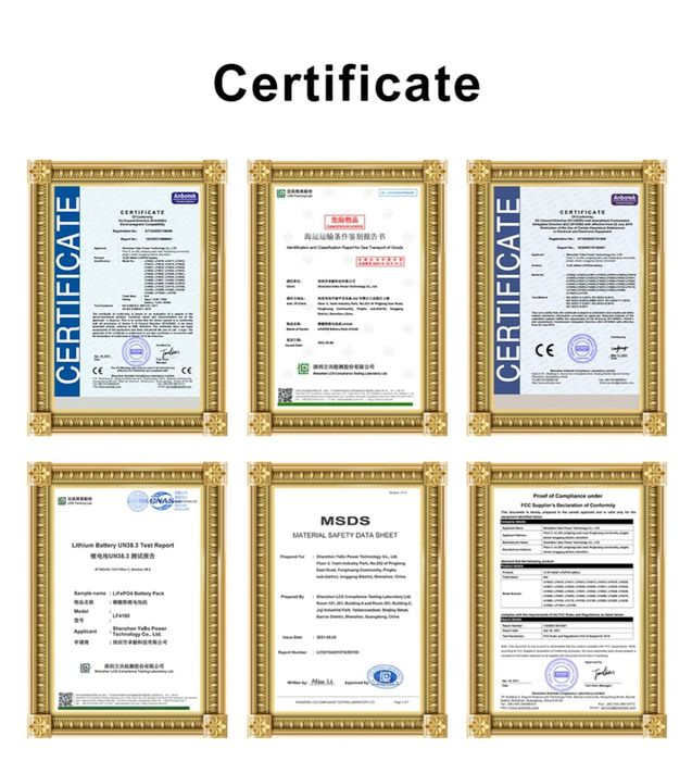 Baterie LiFePO4 12V 200Ah | BMS + LCD | IP55 | Nouă