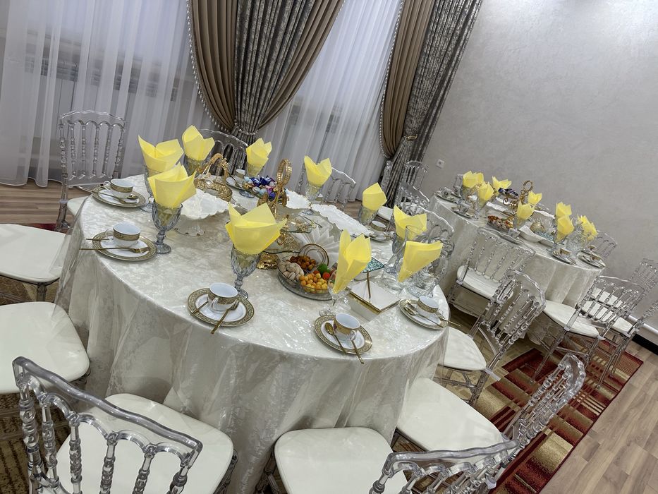 Аренда столов и стулья