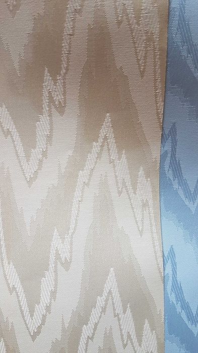 OFERTĂ | Jaluzele verticale crem + bleu 160 x 265 cm