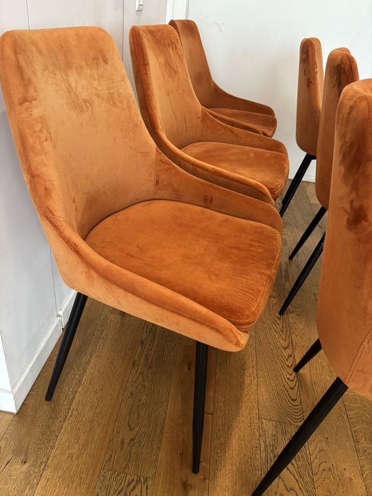 Set 6 scaune catifea