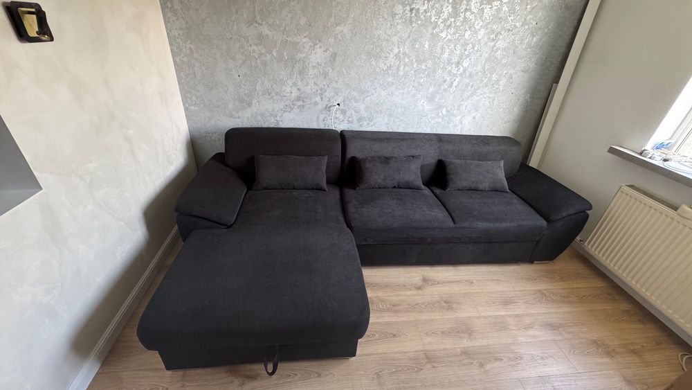 Coltar Picasso extensibil cu lada de depozitare
