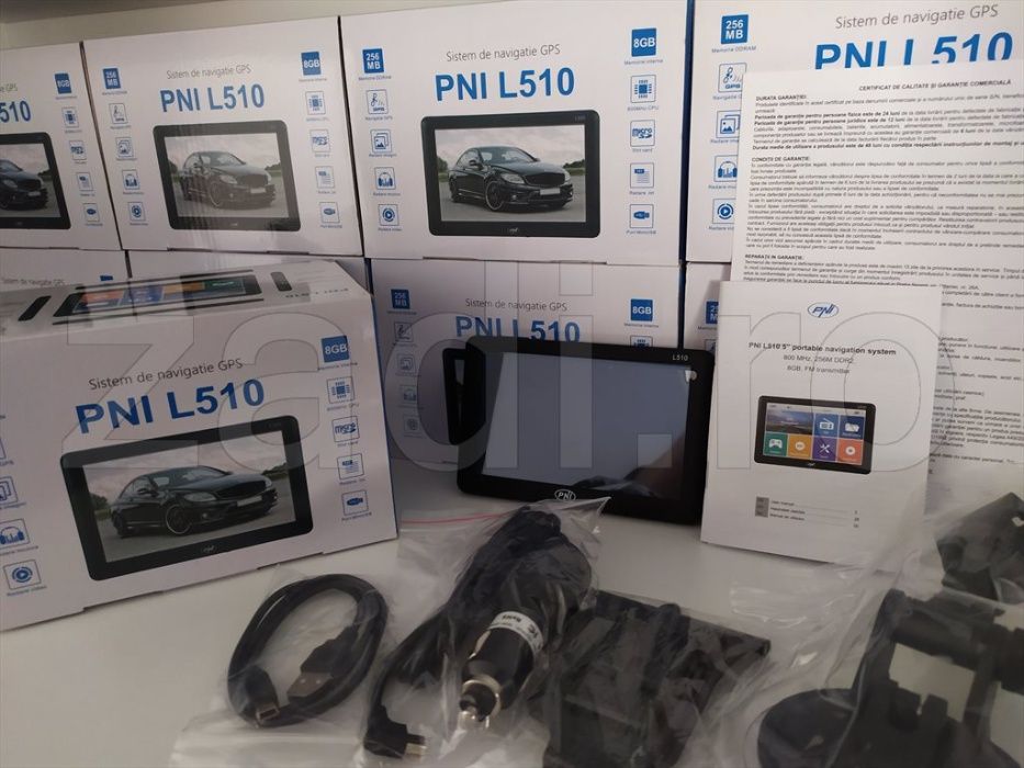 Gps camioane,4 softuri navigatie,harti noi, ecran 5"- PNI L510-zadi.ro