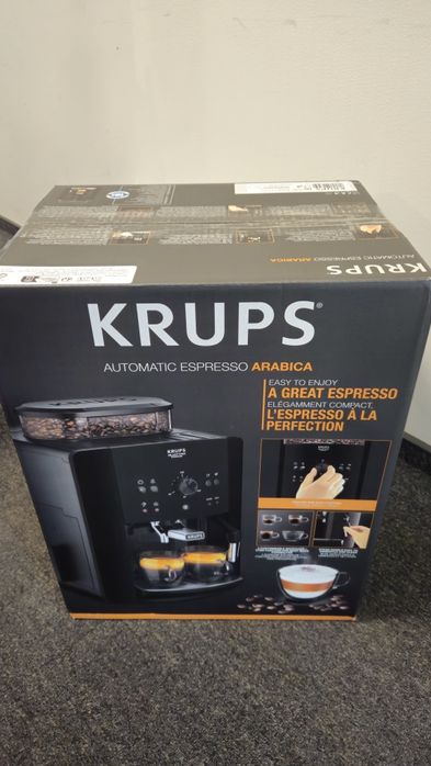 Espressor automat Krups Picto Arabica EA811010, 1450W, 15bari, nou