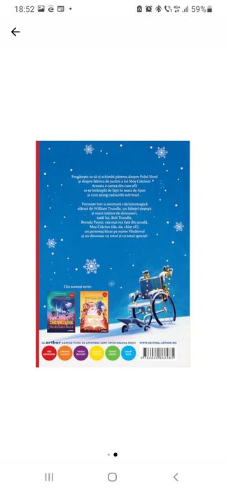 Craciunozaurul -carte povestire