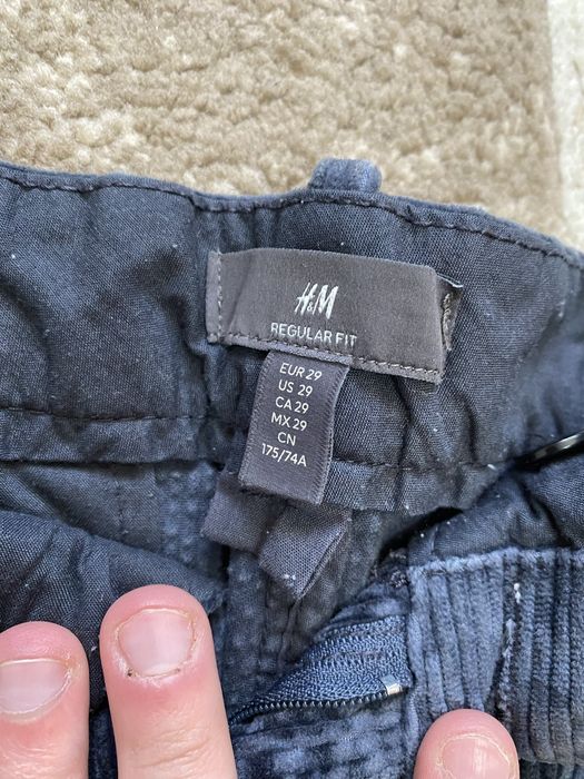 Pantaloni catifea h&m