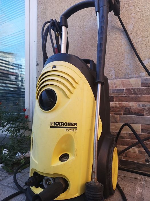 Водоструйка Karcher HD7/18 за Отпушване на Канали 380zv 180bar Супер С