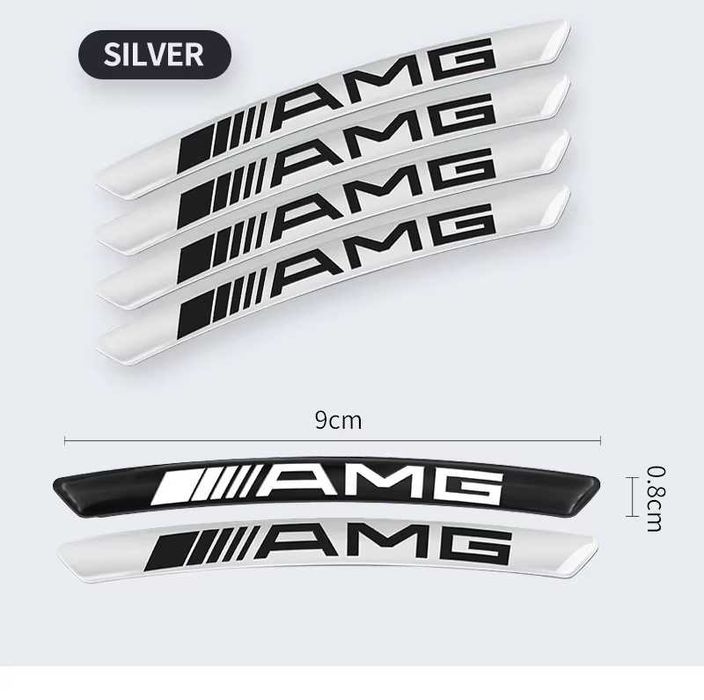 Емблема/Надпис АМГ/AMG за Джанти и за Волан