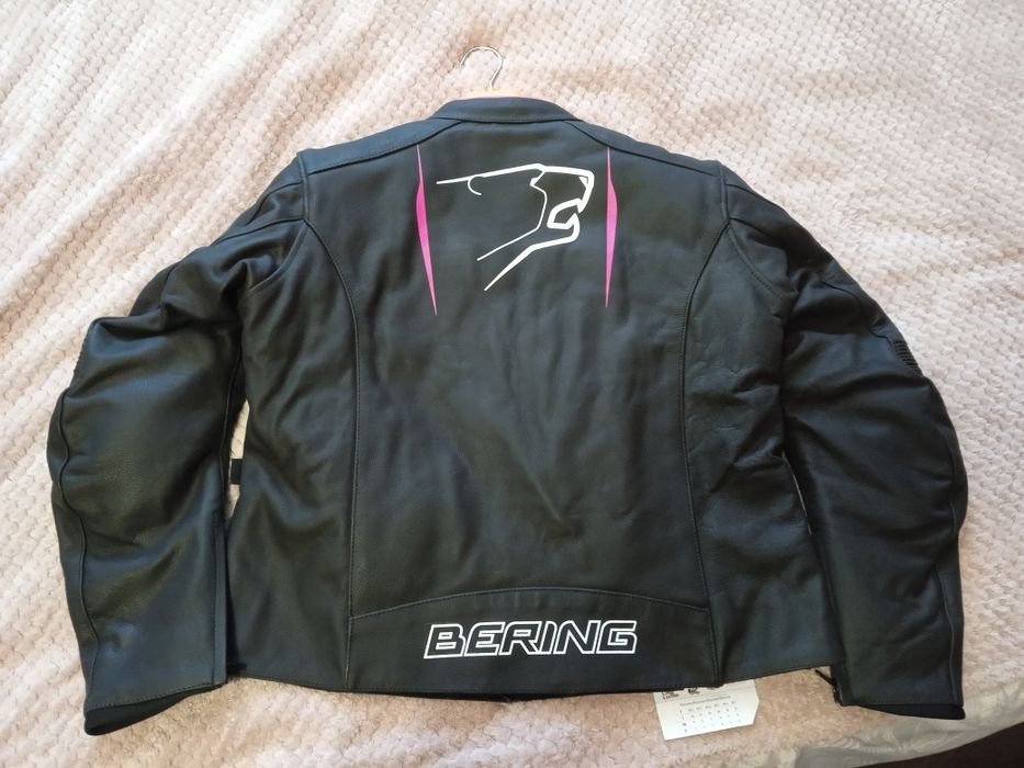 Дамско кожено мото яке Bering XL