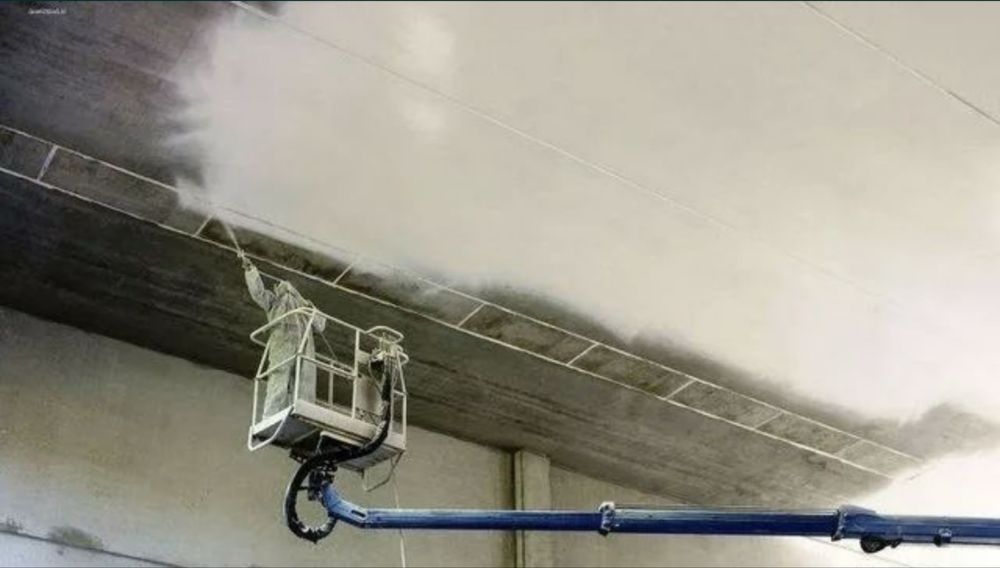 Побелка и покраска ангаров, овощехранилищ