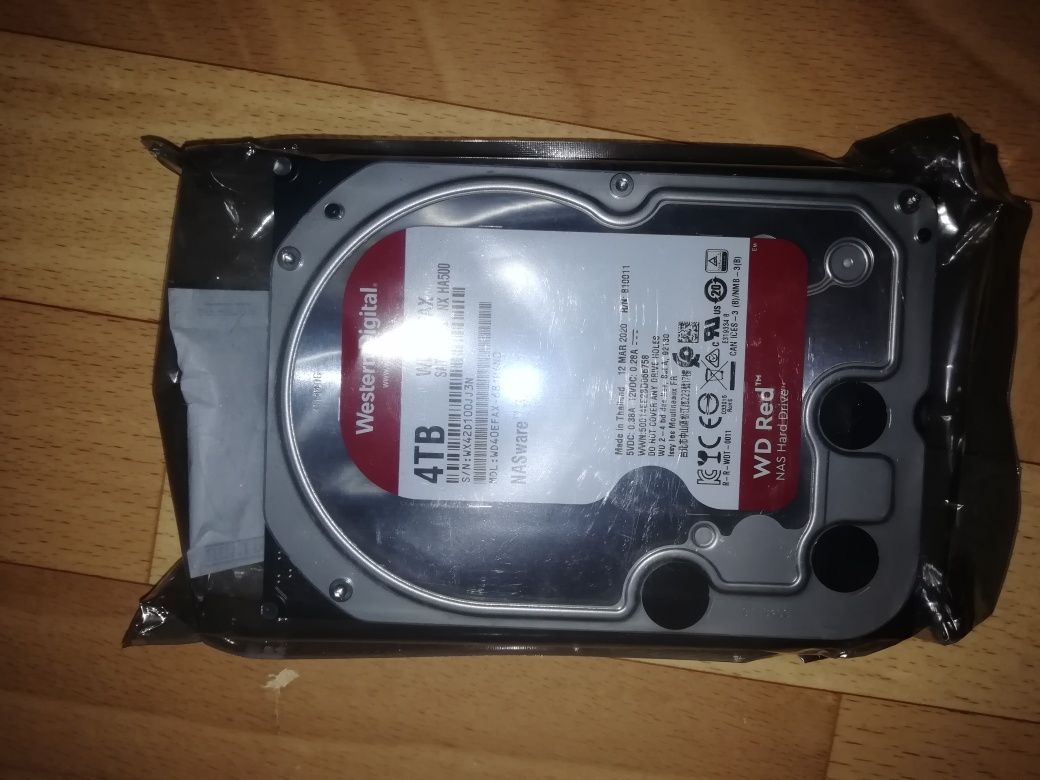 WD RED 4TB 40EFAX Жёсткий диск HDD