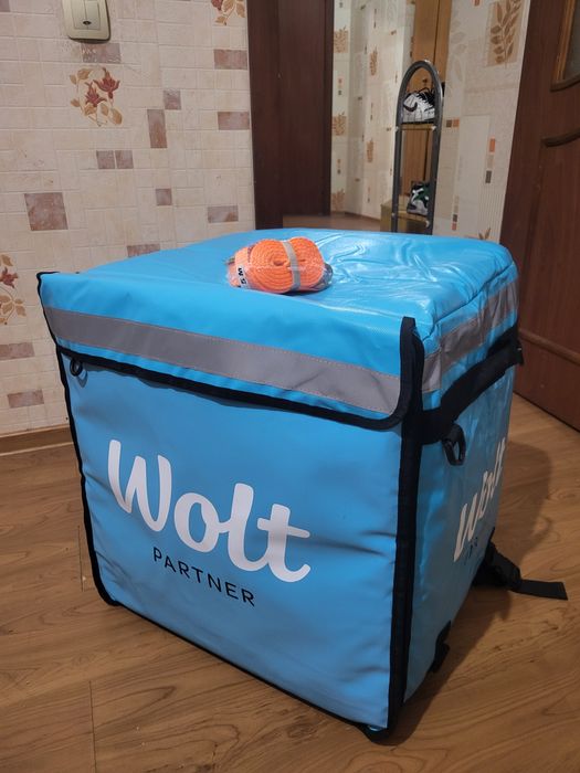 Термосумка Термокороб термокоробка Новый Волт wolt глово яндекс достав