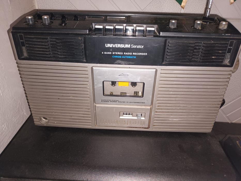 Radiocasetofon/boombox TECHNICS/JVC/SHARP/UNIVERSUM/sony/telefunken/sa