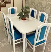 Стол в комплекте цвет на выбор изготовлено Казахстан