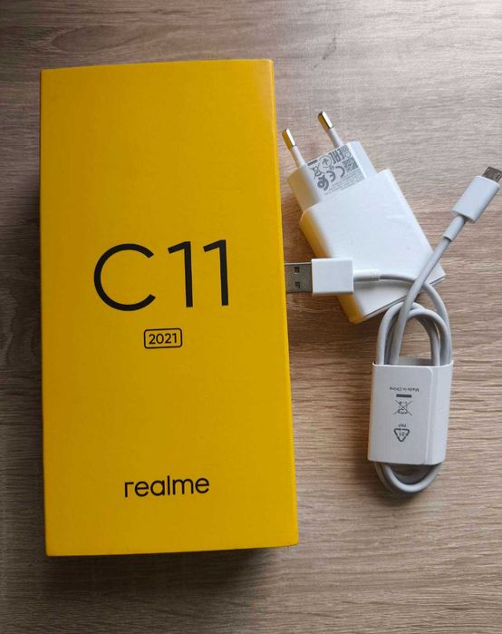 Смартфон Realme C11 (2021) – като нов! Неизползван, оригинална кутия!