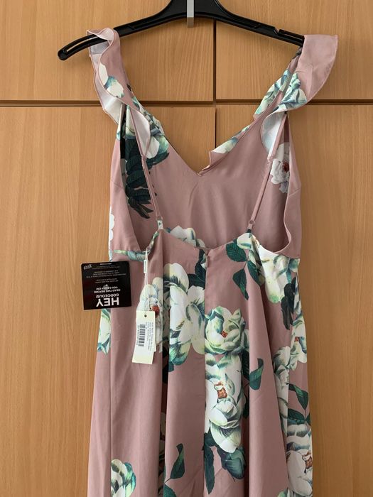 Rochie elegantă lunga model floral noua