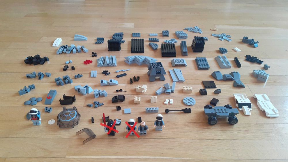 Lego Star Wars базов комплект с фигурки и машини