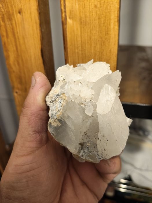 Calcita colt de caine. Flori de mina. Minerale