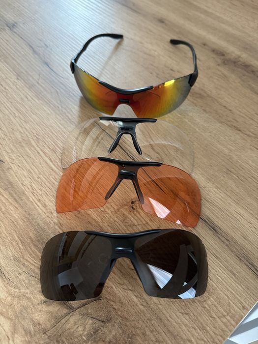 Ochelari ciclism cu 4 lentile