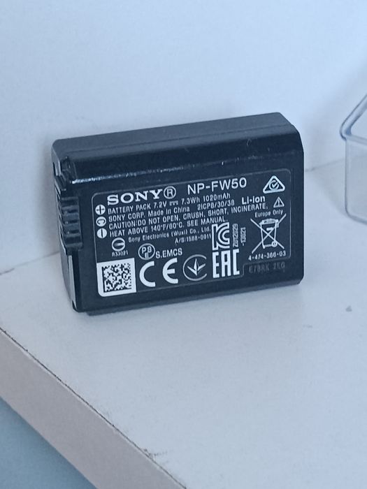 Аккумулятор Sony NP-FW50, оригинал батарея