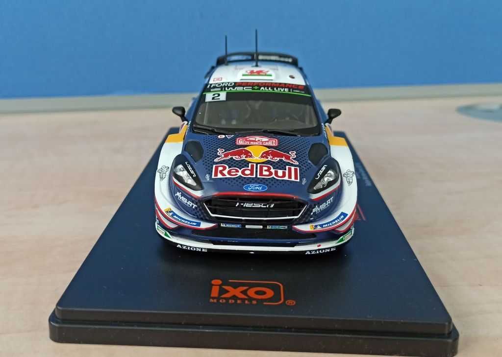 Macheta Ford Fiesta WRC Rallye Monte Carlo 2018 - IXO 1/24 Raliu