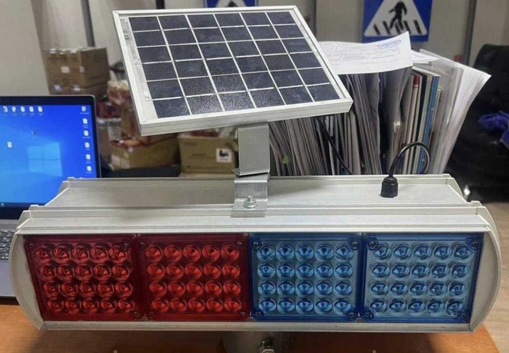 Стробоскоп автономный, мигалка дорожная