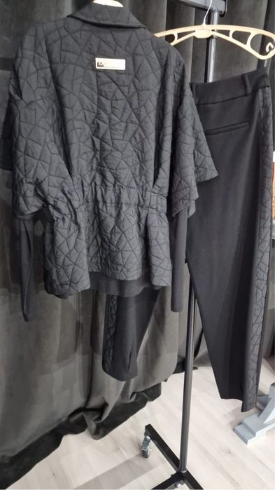 Compleu Negru Bluza cu Pantalon