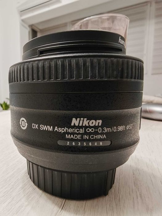 Vand obiectiv Nikon AF-S Nikkor 35mm 1.8g, stare excelenta, fara uzura