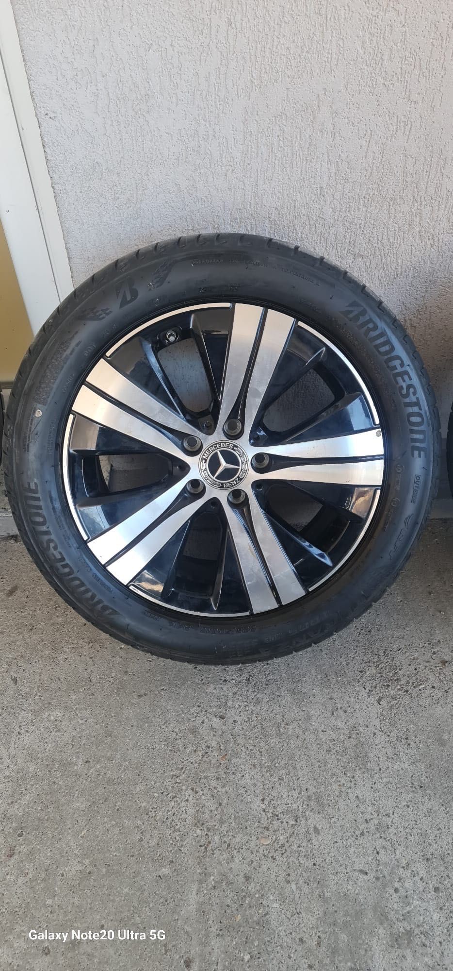 Jenti cu anvelope BRIDGESTONE vara 17 (aproape noi)Mercedes