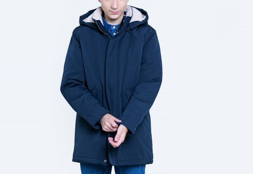 Geaca cu gluga si buzunare oblice Big Star