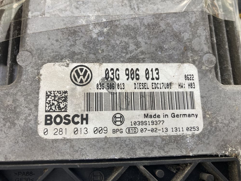Компютър двигател VW Поло 9N2 1.9 tdi 101кс  2002- 2008