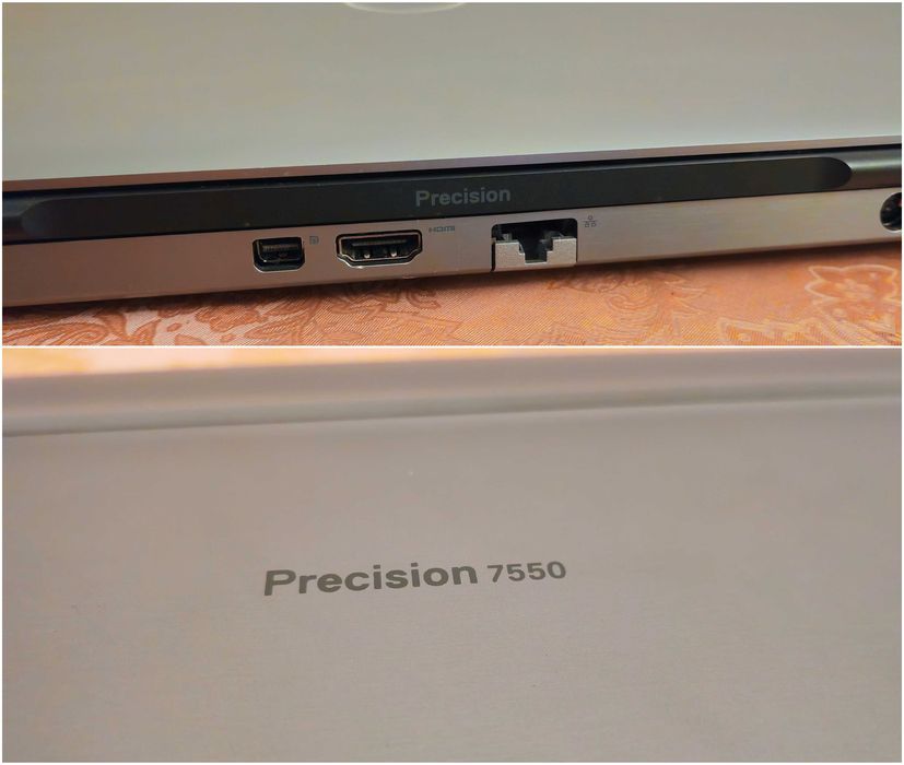 Precision 7550/Core i7-10850H/Quadro T2000/15.6 IPS FHD/16 RAM/512 SSD