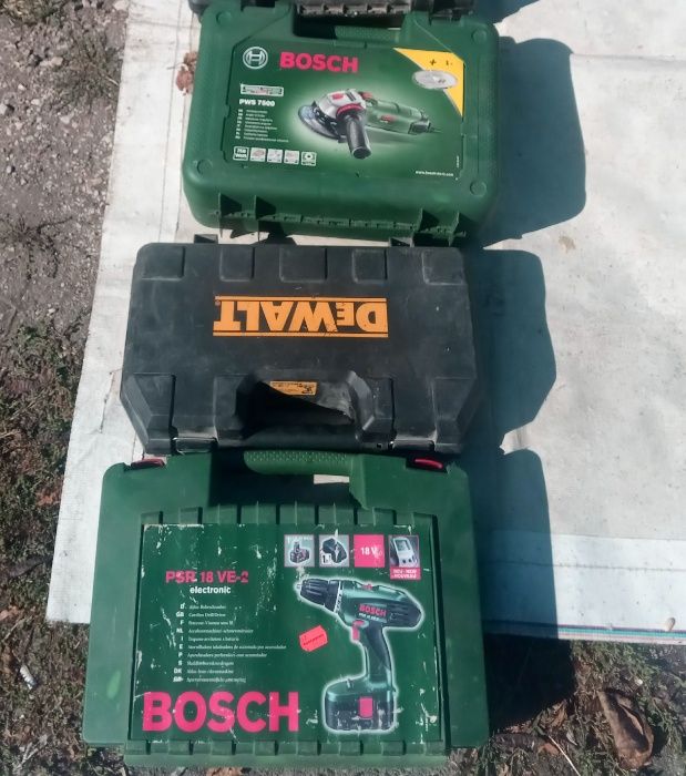 Оригинални куфари за Бош / Bosch и ДеВалт / DeWalt